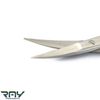 Surgical Curved Iris Scissor 4.5'' Ophthalmic Suture Tissue Removal Dissection 