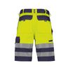DASSY® Venna Warnschutz-Shorts - Größe 42 - DUNKELBLAU/NEONGELB