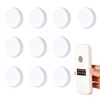 10 Magnetic Remote Control Holder，Remote Control Holder Wall Mounted，Remote Control Organizer for Easy Access and Neat Storage