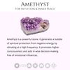 Earth Story 7.5" Freeform Chip Amethyst AB Bracelet
