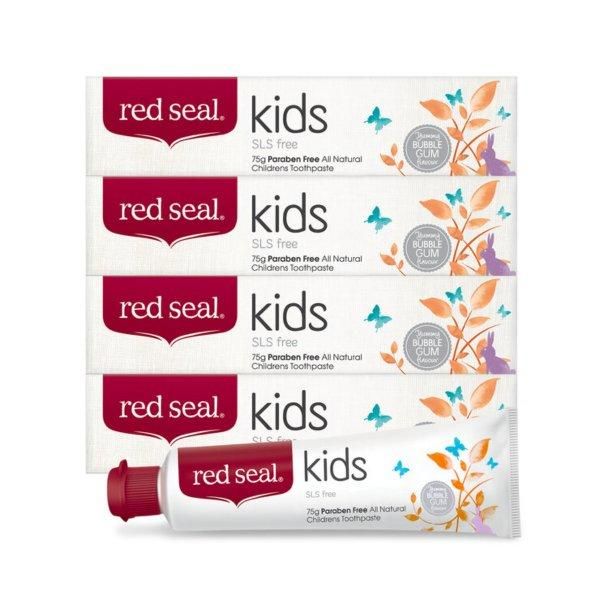 Red Seal Kids Toothpaste 75g x 4