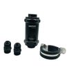 E85 Ethanol AN6 AN8 AN10 Inline Fuel Filter W/100 Micron Stainless Steel Element