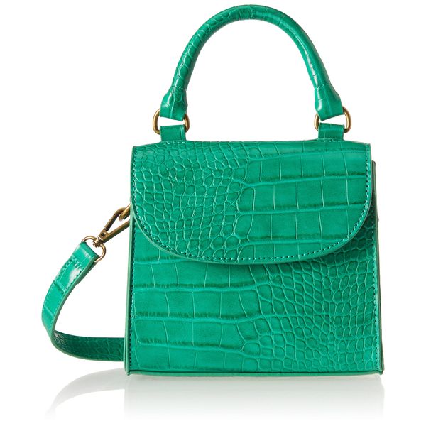 The Drop Women's Diana Top-Handle Crossbody Bag, Ultramarine Green, One Size