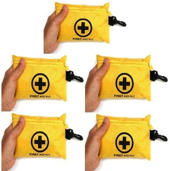 151 Pcs First Aid Kit Medical Emergency Trauma Military Survival Travel 5 Sets