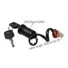 Universal 2 Wire Ignition Switch Key Lock Switch For Motorbike Go Kart ATV Quad