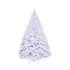 White Artificial Christmas Tree, 9FT Artificial Pine Tree w/Premium PVC Needl...