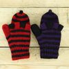 LOUDelephant Hand Knitted Wool Shooter Gloves - SD Rainbow
