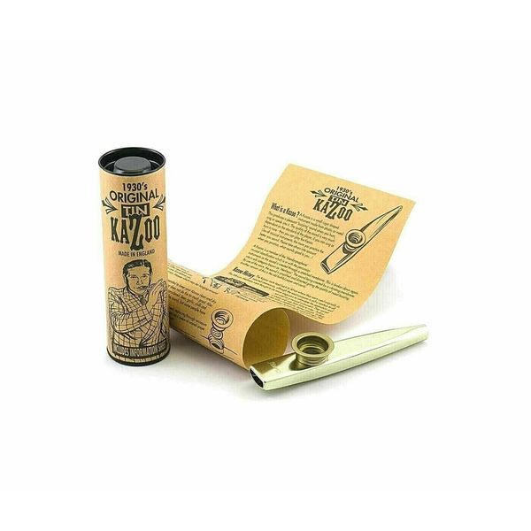 GEWA クラーク カズー ゴールド CLARKE Standard Gold Kazoo Tubed Display MKGD