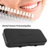 Ceramic Veneers Box,Ceramic Veneers Denture Box,Professional Dental Veneer Pretreatment Patch Tooth Box Ceramic Veneers Denture Storage Box for Arrangement Cleaning