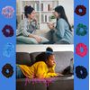 Black Jumbo Velvet Scrunchy