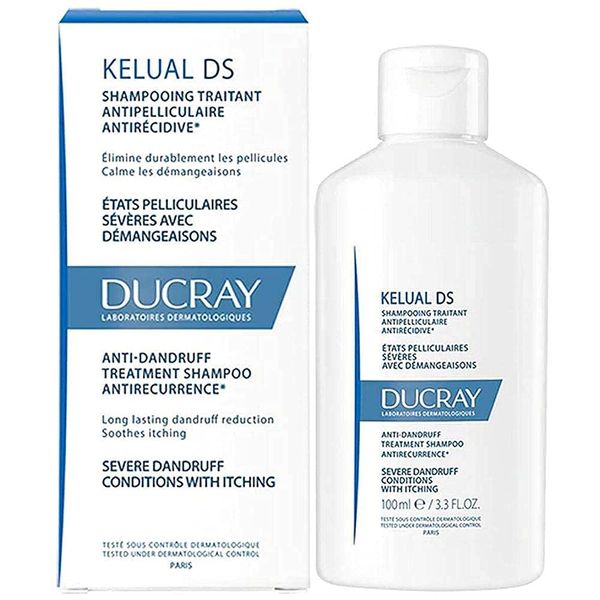 Pierre Fabre Ducray Kelual DS- Anti-Dandruff Shampoo - 100 ml, transparent