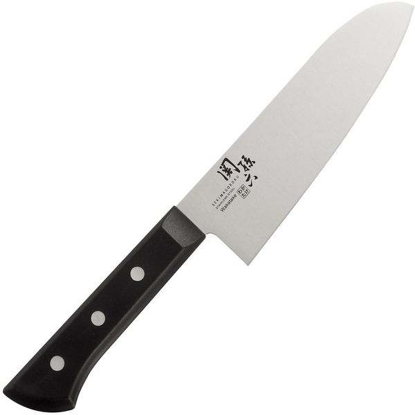 KAI Corporation AB5420 Sekimagoroku Wakatake Santoku Knife, 6.5 inch (165 mm), Made in Japan, Dishwasher Safe