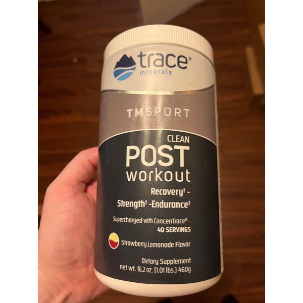 trace minerals tm sport clean post workout recover endurance 40 servings