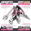Pink Cordless Drill Driver with Toolbox 43PC wi/8V Lithium-ion Power Drill&Bits