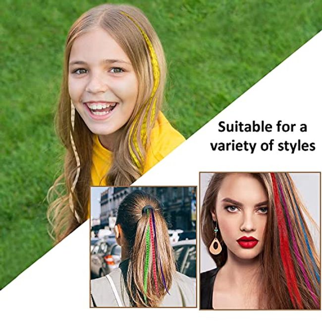 Clip-In Feather Extensions  Feathered hairstyles, Long hair