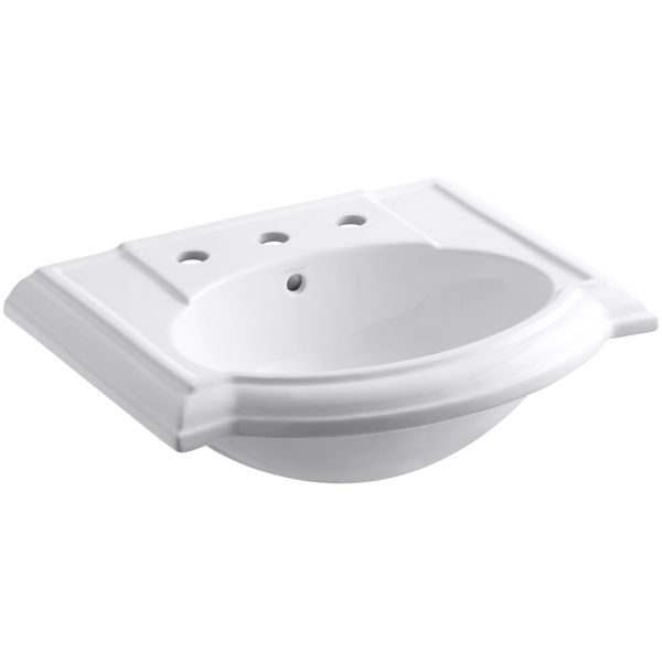 Kohler - 302525 Devonshire Bathroom Sink Basin with 8" Centers, White