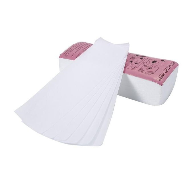 100pcs Removal Nonwoven Body Cloth Hair Remove Wax Paper Rolls