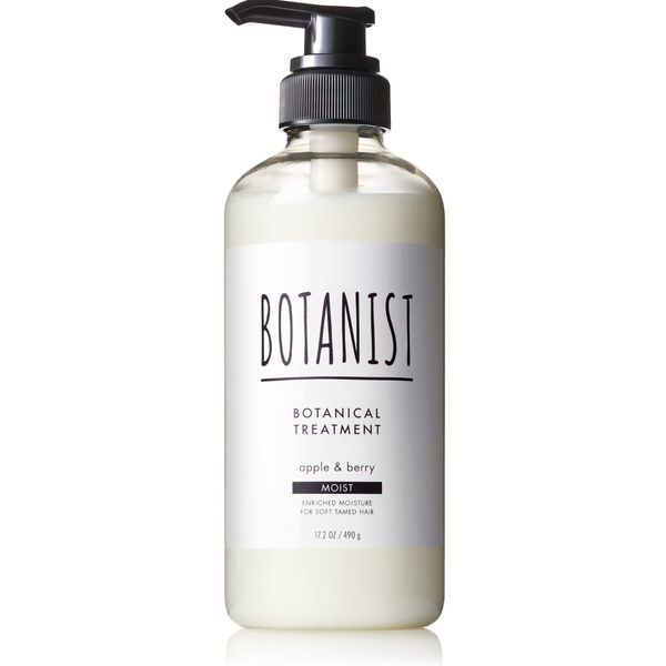 Botanist Botanical Treatment (Moisture), 17.2 oz (490 g), Renewal, Plant-Derived Hair Care, Moisturizing, Glossy, Finger