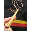Native American Eagle Wing Bone Whistle Museum quality 8" Replica Eagle Bone