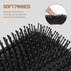Hair brush,Black(Pack of 2)