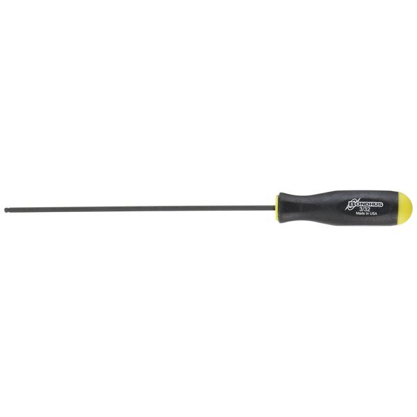 BONDHUS, BS3/32 L BALLDRIVER HEX Long Series, 3/32", 10705