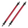 X AUTOHAUX 2pcs 150mm 5.91" Adjustable Car Bumper Splitter Support Rod Red
