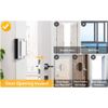 Everplus Home Security Door Lock With 8 Screws, Childproof Door Reinfo