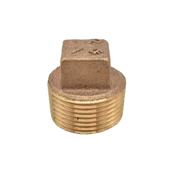 Thrifco 5318091 3/8 Inch Brass Plug Fitting