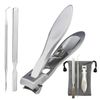 TAKES Dermatologist Supervised Nail Clipper, Blade Open, Inward Nails, Thick Nails, Stainless Steel, Nail File, Zonde Included, Silver