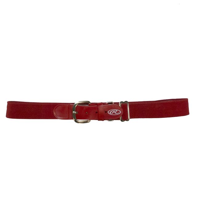 Rawlings Adjustable Belt, Scarlet Red