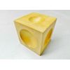 JTS Wood Dapping Block 2-1/4" Wooden Doming Cube Shape Forming Tool