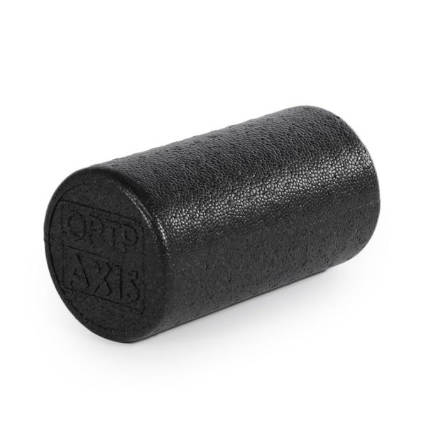 OPTP AXIS Firm Foam Roller, High Density Foam Roller for Physical Therapy, Yoga, Pilates, Fitness Exercise and Sports Training (Black, 12" X 6" Round)