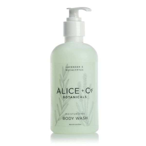 Alice + Co. Body Wash - Fairfield by Marriott - TownePlace - SpringHill - Hotel Bath Amenities - Lavender & Eucalyptus - 8.5 oz Body Wash