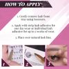 Ardell False Eyelashes Double Up Individuals Knot-Free Medium Black 4 Pack