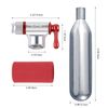 Peaken CO2 cartridge 16g threaded (Pump+6 pack cartridges)