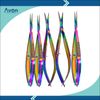 Rainbow Spring Action Castroviejo Scissors 5" Straight, Sharp, W/ Pin (5 CT)