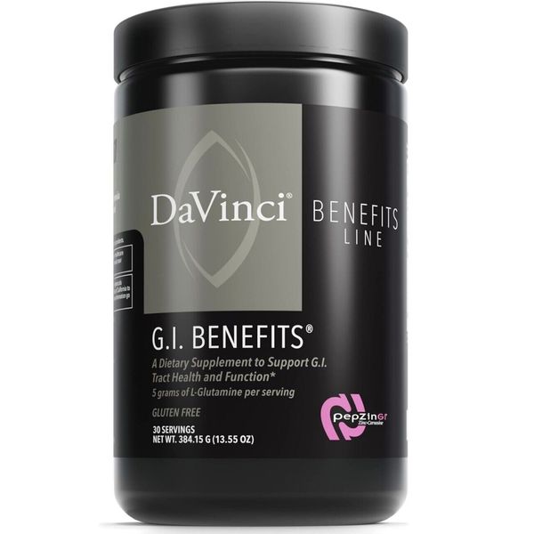 DaVinci Laboratories of Vermont, Benefits Line, G.I. Benefits, 13.55 oz Exp 4/26