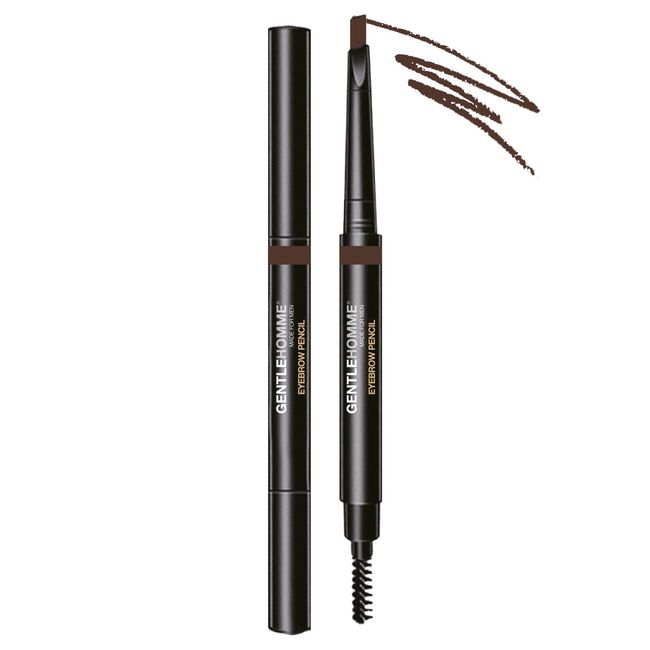 Mens Eyebrow Pencil Dark Brown, Easily Shape Define Fill Eyebrows or Facial Hair