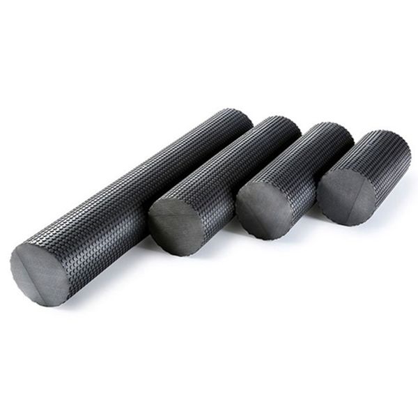 FOBIELLA Hexagonal EVA Foam Roller, Black