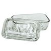 Luminarc N5878 Butterdose Kuh, 1 Stück, Glas, Transparent