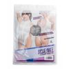 Pharfaite FittySatin Front Zipper Leotard/WHITE/XXL(PFT071)