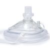 Primacare RS-6845 Red CPR Mask Hard Plastic Carrying Case