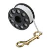 SEAC Compact Diving Finger Reel with Stainless Steel Double Ended Snap Clip