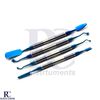 Dental Surgery Implant PRF Set of 4 Bone Preparing Elevators Lab Instruments CE