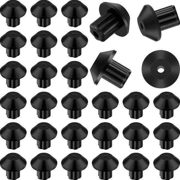 48 Pieces Rubber Grate Feet Rubber Foot Replacements Compatible with GE WB2K101 Gas Range Burner Grate, Replace Part Number WB02T10461, AP2622260, PS241358