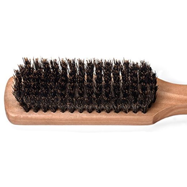 Boar Bristle Hair Brush -Porcupine Style - Mixed Bristle Natural Woode –  GranNaturals