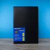 Itoya EV1212 Presentation/Display Book,11 in.x17 in.,Clear Top/Black Paper