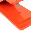 2PCS Tractor Bucket Ski Edge Tamer Skid Protector Snow Leaf Removal Orange