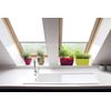 Classic Roof Blinds for Keylite Roof Windows, Blackout Blind, Window Code 04 White