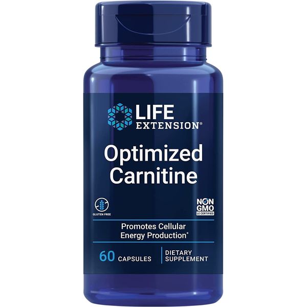 Life Extension Optimized Carnitine, 60 Vegetarian Capsules